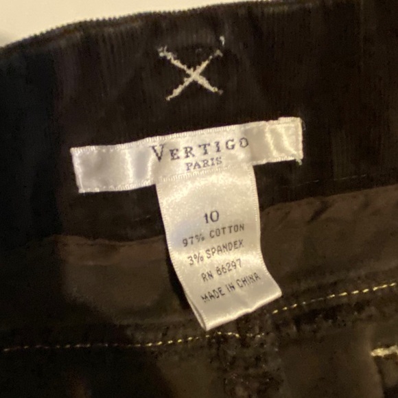 Vertigo Paris Corduroy Boot Cut Pants - Picture 4 of 5